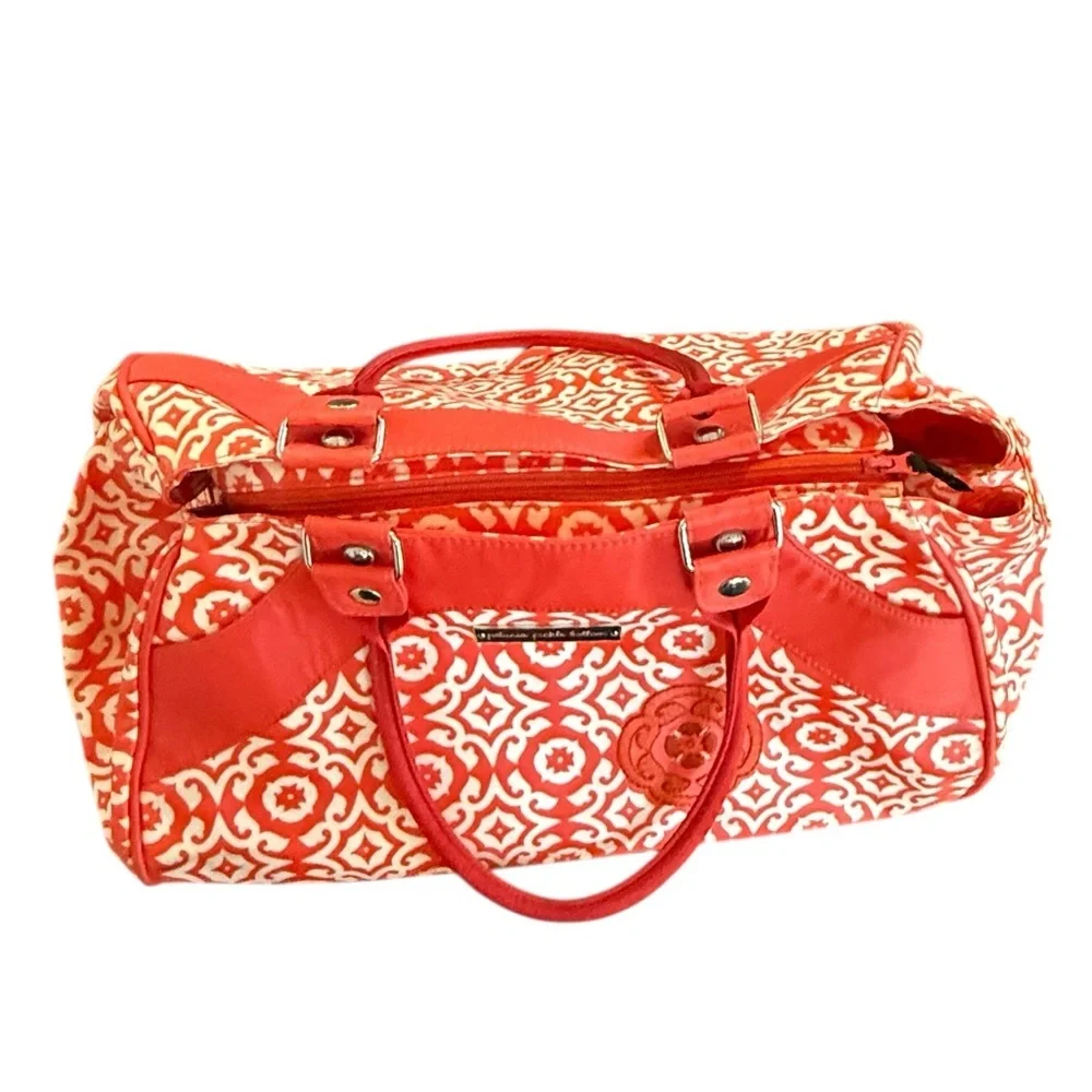 Petunia Pickle Bottom Wistful Weekend Diaper Bag Orange